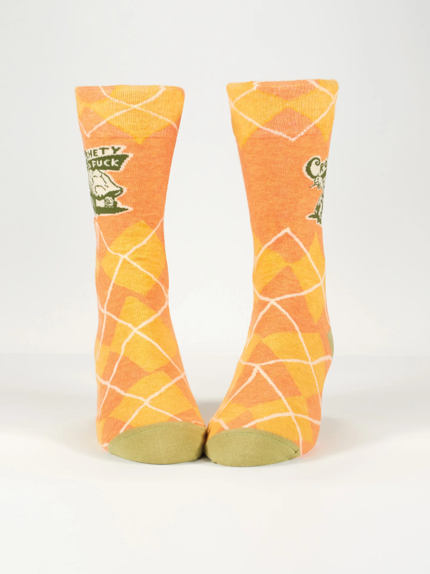Crotchety Old Fuck M-Crew Socks - Image 2