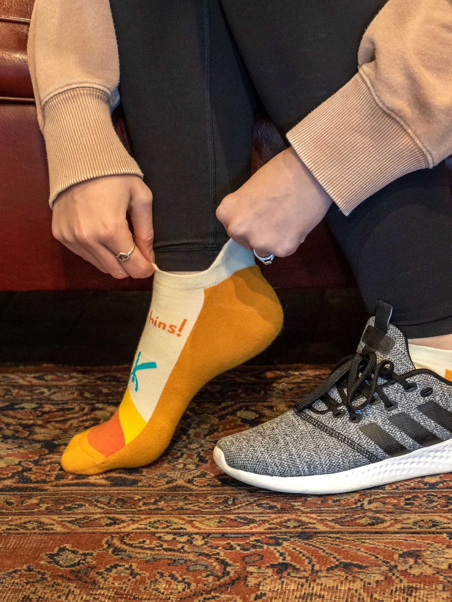 Endorphins! Fuck Yeah! Sneaker Socks - Image 3