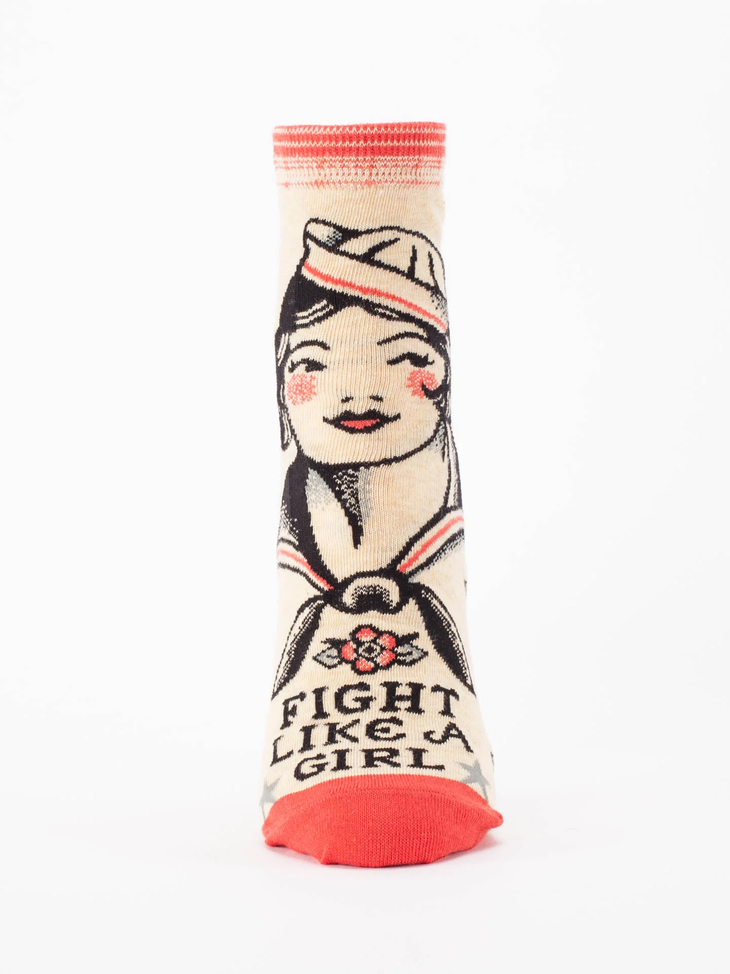 Fight Like A Girl W-Ankle Socks - Image 3