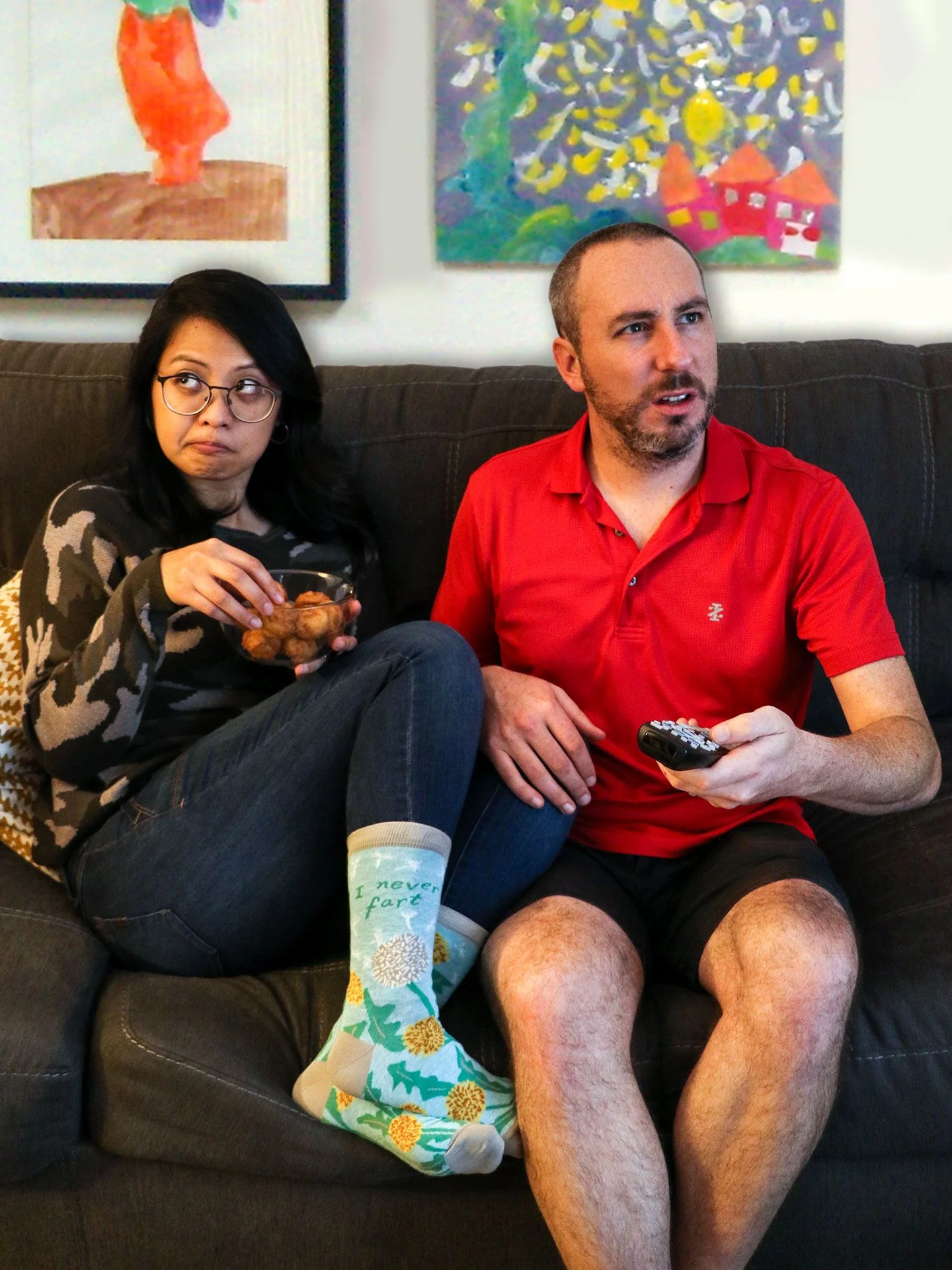 I Never Fart W-Crew Socks - Image 3