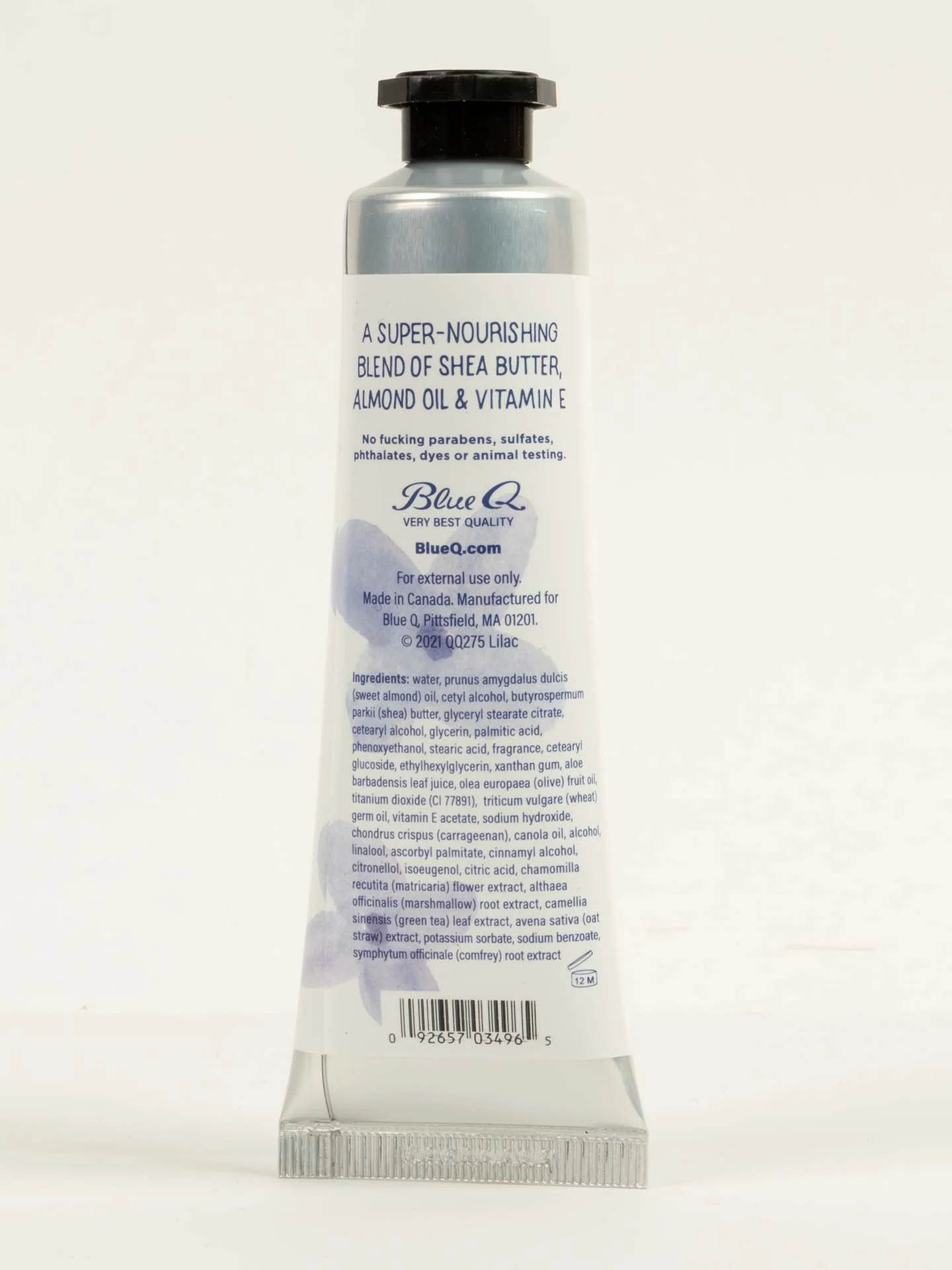 I'm a Delicate Fucking Flower Natural Hand Cream - Lilac with Some Basil & Rose - Image 3